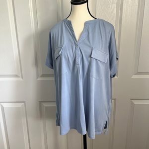 Women’s J.Jill sky blue top size XL